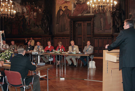 Jury Empfang durch OB Andreas Bausewein im Rathaus