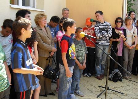 Lovech: Einweihung Jungenwohnheim