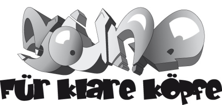 Foto: Logo "Sound für klare Köpfe" © Euratibor e. V. im Auftrag der Stadtverwaltung Erfurt Das Logo der Veranstaltungsreihe "Sound für klare Köpfe" im Rahmen der Suchtprävention.