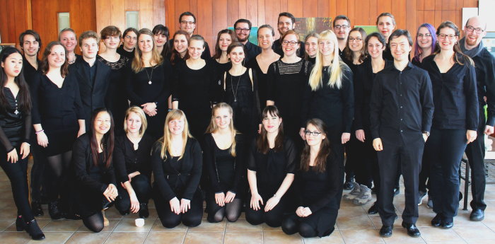 Kammerchor der Universität Erfurt Foto der Chormitglieder des Kammerchors der Universität Erfurt