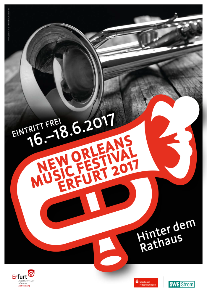 New Orleans Music Festival 2017 Plakat New Orleans Music Festival 2017