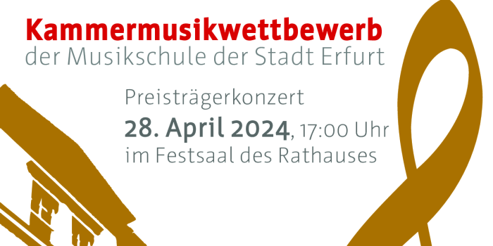 Plakat Kammermusikwettbewerb 2024