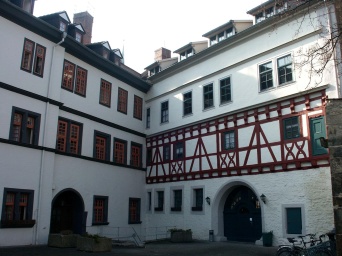 Mittelalterliches Fachwerkgebäude