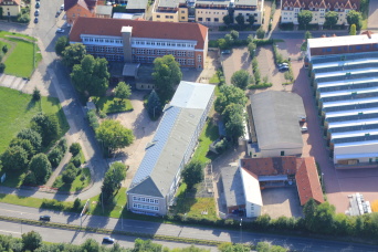 Luftbild Ernst-Benary-Schule