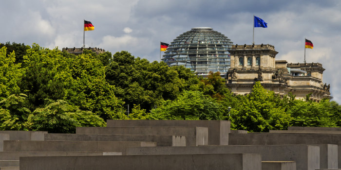 Foto: Reichstag in Berlin © Stadtverwaltung Erfurt / Grit Kästner Reichstag mit Kuppel in Berlin