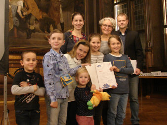 Parallel zum Stadradeln 2017 wurde der Wettbewerb Draisine 4.0 ausgelobt. Preisträger war auch die Gemeinschaftsschule Am Roten Berg. Als Favorit aus den Einsendungen wählte die Jury den Schüler Phillip Buhse.