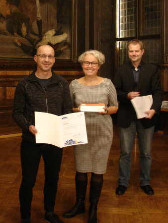 Neben vielen weiteren Kategorien wurde auch das Team "Wittrische Hanghühner" mit dem 2. Platz für die meisten Kilometer je Teilnehmer geehrt.  