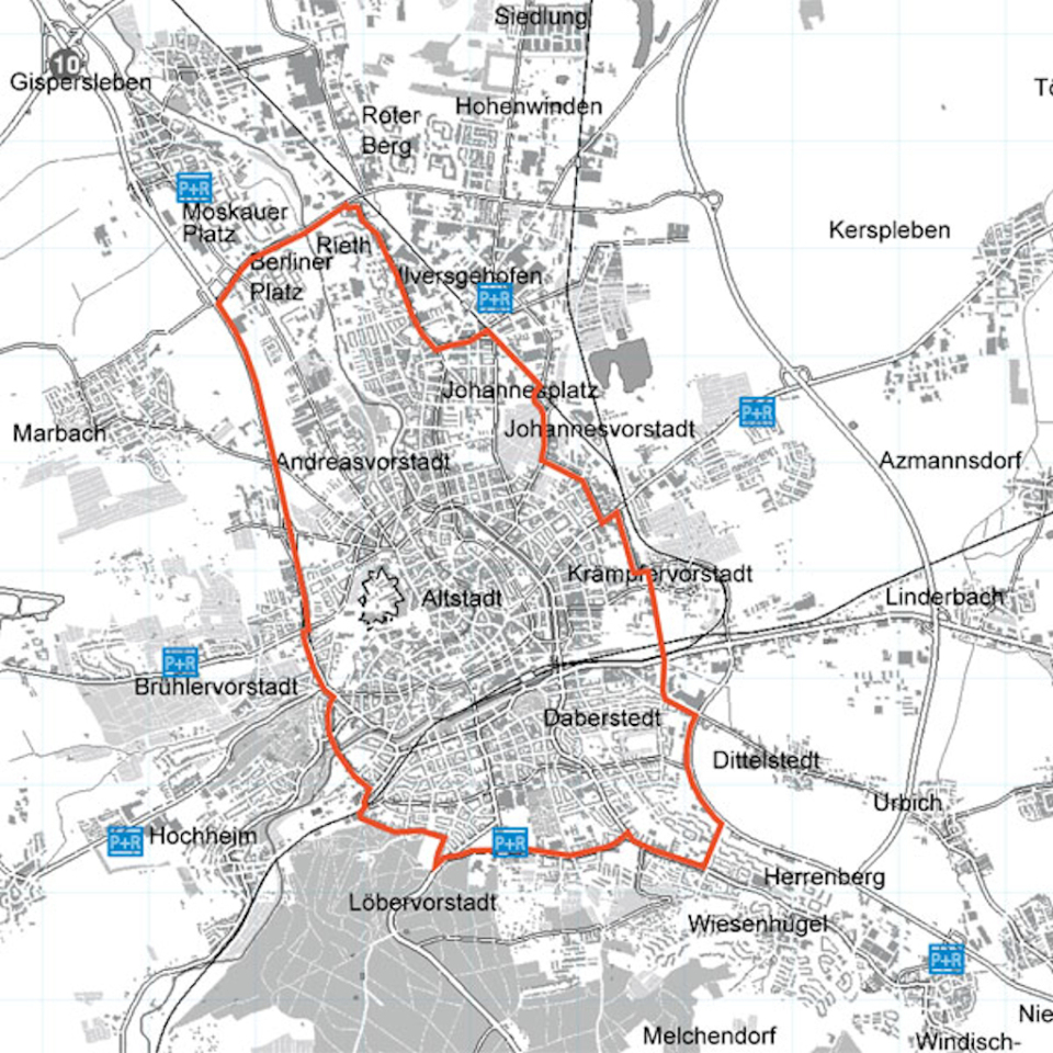 Umweltzone: Allgemeine Fragen und Antworten | Erfurt.de