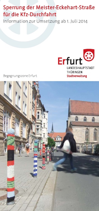 Titelbild Faltblatt Meister-Eckehart-Straße