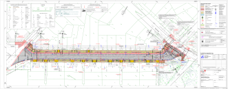 Der Plan zeigt die detaillierten Umbaumaßnahmen in der Gutenbergstraße.