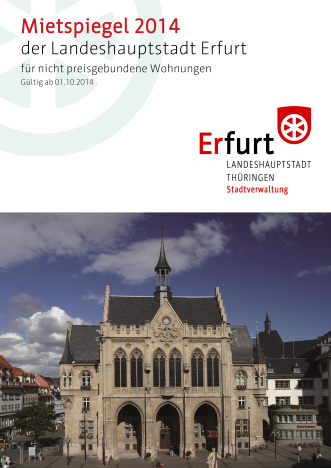 Mietspiegel 2014 - 2017 Titelblatt des Mietspiegels 2014 - 2017