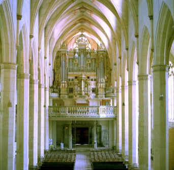 Ein imposantes Orgelprospekt
