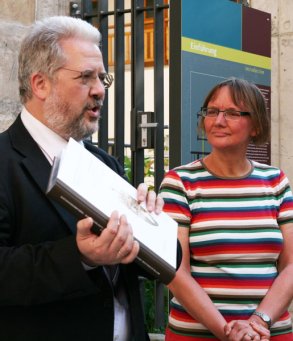 Bild: Buchpräsentation: Sven Ostritz und Karin Sczech Buchpräsentation: Sven Ostritz und Karin Sczech