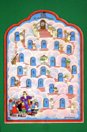 Bild: Himmelstreppe - ein Adventkalender aus dem Jahre 1932 Himmelstreppe - ein Adventkalender aus dem Jahre 1932