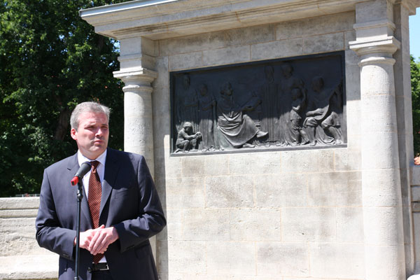 Wiedereinweihung Lutherdenkmal