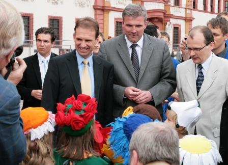 Hirschgarten Baumplanzung