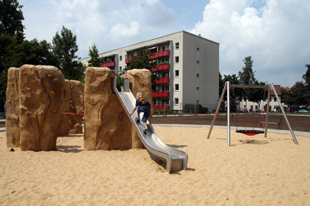 Neuer Spielplatz Johannesplatz