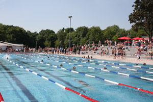 Sportbecken im neuen Nordbad