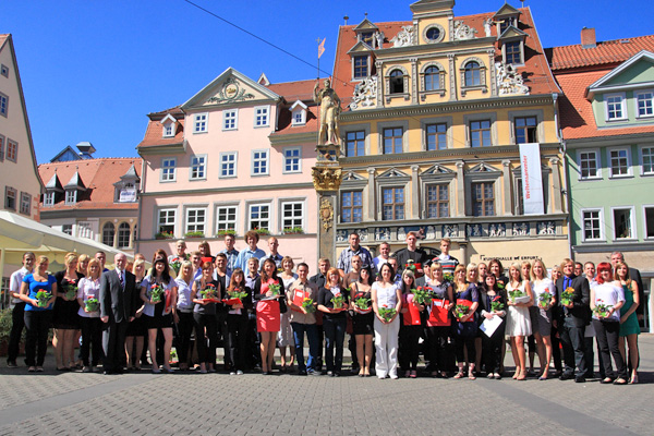 Start ins Ausbildungsjahr 2012 bei der Stadtverwaltung