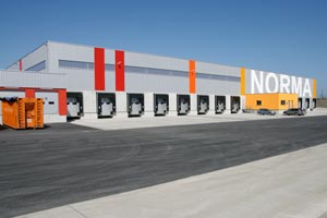 Eröffnung des Norma-Logistik-Zentrums im GVZ