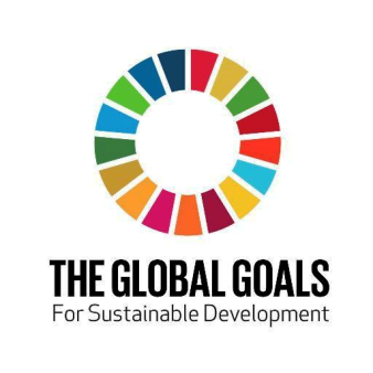 Symbol für die 17 Nachhaltigkeitsziele der UN