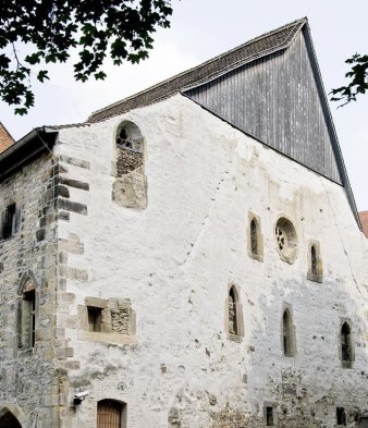 Alte Synagoge Erfurt, Nord- und Westfassade