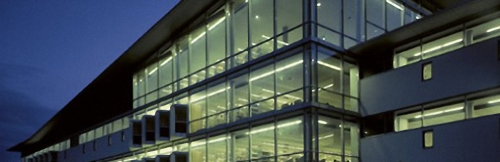 Foto: Universität Erfurt © Stadtverwaltung Erfurt Ansicht der Glasfasade der Universität Erfurt