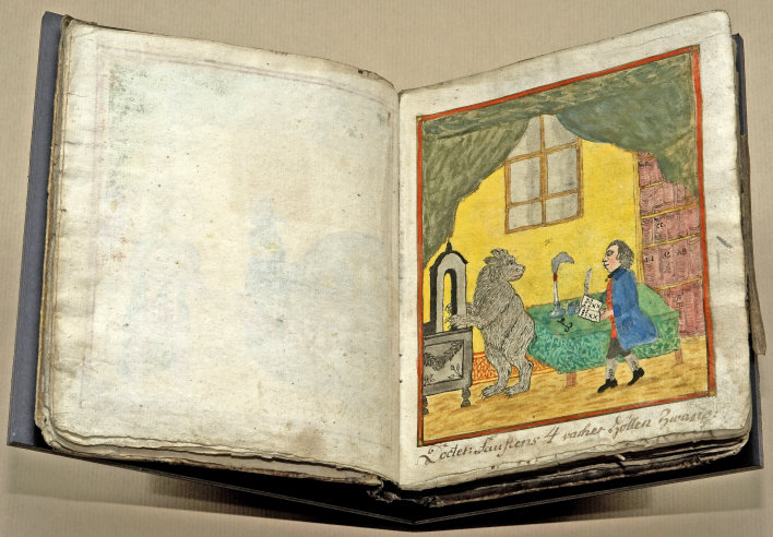 Ein aufgeschlagenes Buch.