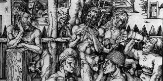 "Das Männerbad": Sonntagsführung in der Sonderausstellung "Wir gehen baden!"