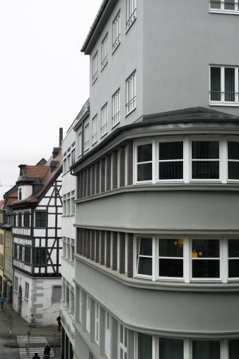 Häuserfassade eines Hauses in Erfurt