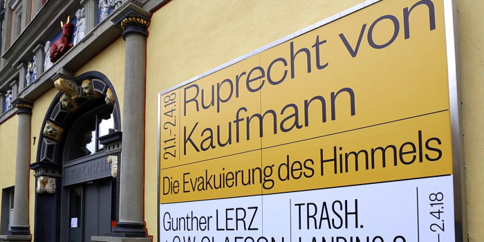 Ruprecht von Kaufmann stellt seine Ausstellung und ein besonderes Kunstwerk vor.