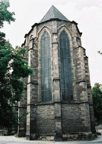 Foto: Barfüßerkirche der Chor © Angermuseum Erfurt