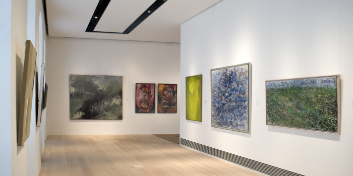 Blick in die Gemäldegalerie im Angermuseum Erfurt