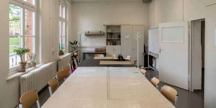 Raum der Textilwerkstatt