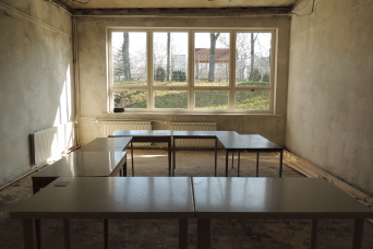 unsanierter Zustand eines Raumes