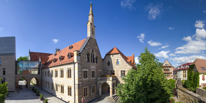 Ansicht des Augustinerklosters von der Südseite.