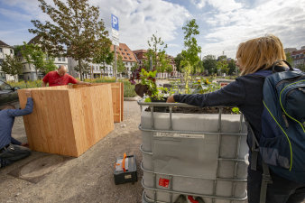 Hochbeete in der Stadt