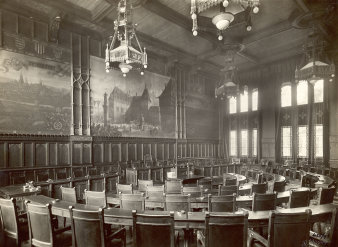 Blick in den Saal