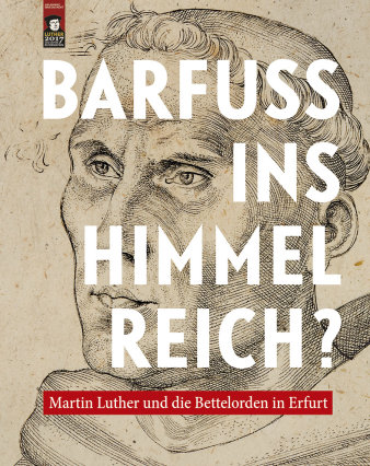 Cover der Begleitpublikation der Ausstellung "Barfuß ins Himmelreich