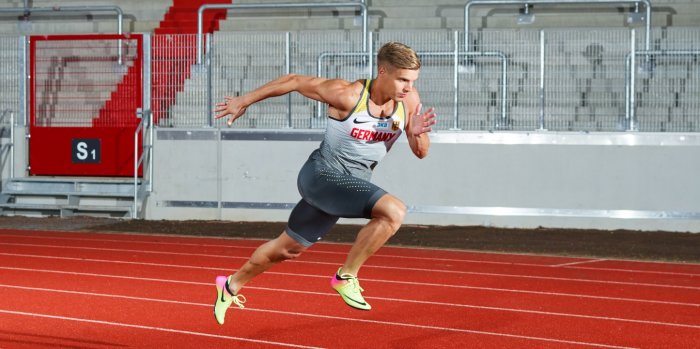 Julian Reus Sportler beim Sprint