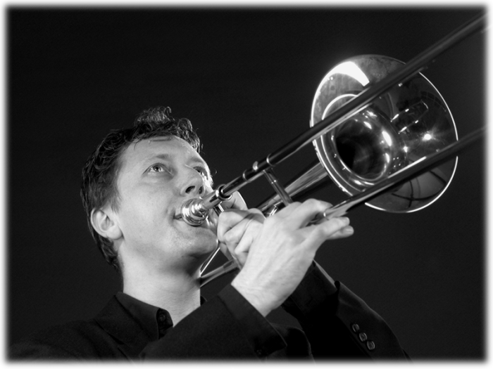 Hubertus Schmidt Hubertus Schmidt mit Posaune