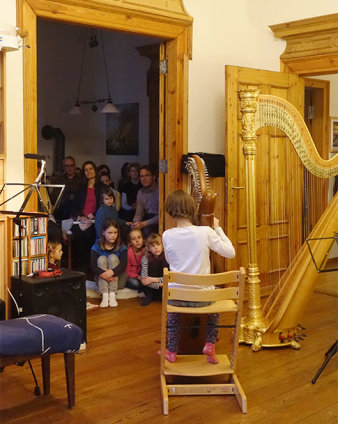Foto: Lange Nacht der Hausmusik © Thüringer Bachwochen es wird im Wohnzimmer musiziert