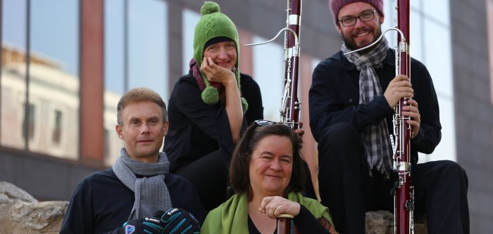 Bassoon for Four vier Fagotisten zusammen mit Corinna Franke