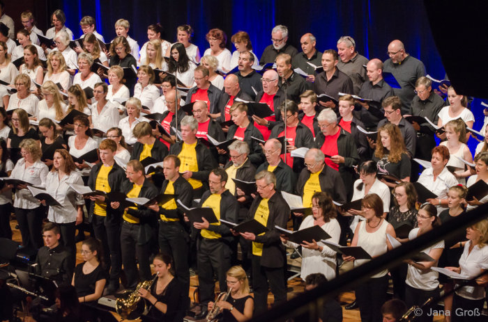 Foto von den Chorsängern des Sängerkreis Erfurt