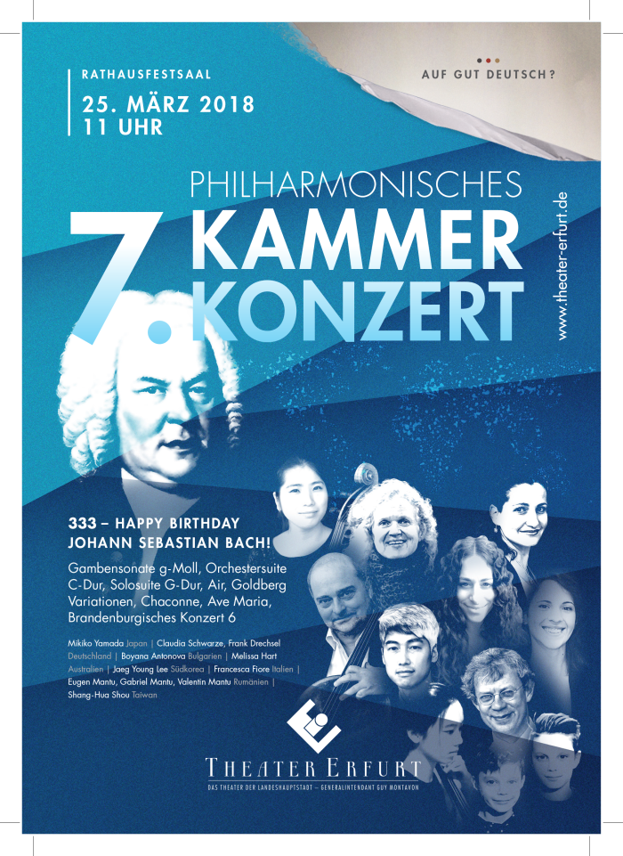 7. Philharmonisches Kammerkonzert Plakat von 7. Philharmonischen Kammerkonzert