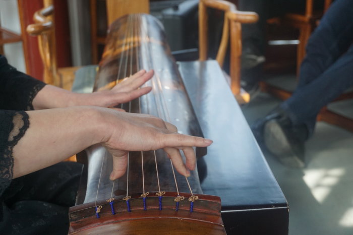 Guqin klassische chinesische Griffbrettzither