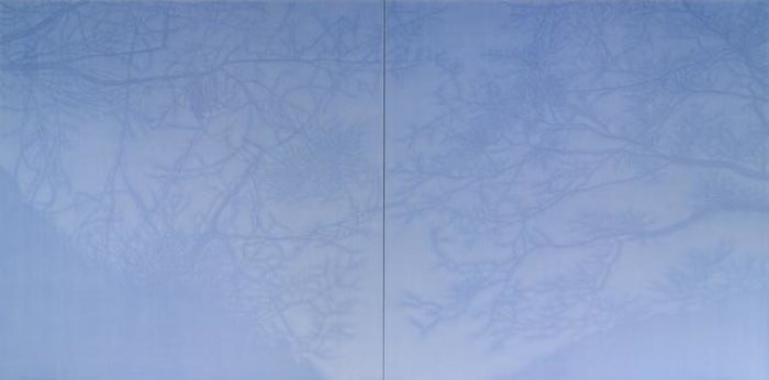 Hiroshi Onishi Himmelblau und durchsichtig