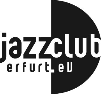 Schwarz/Weiß Schriftzug Jazzclub Erfurt