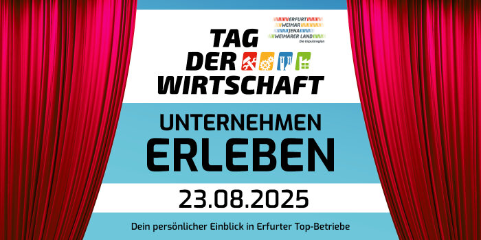 Foto: Tag der Wirtschaft – 23.08.2025 © SAYS-marketing Tag der Wirtschaft – Eine Veranstaltung der Impulsregion Erfurt, Weimar, Jena, Weimarer Land