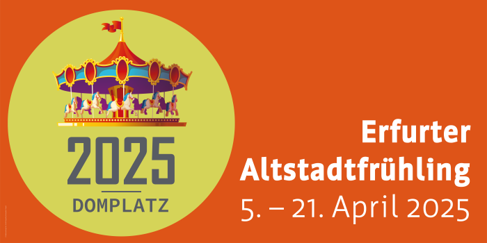 Interner Verweis: Erfurter Altstadtfrühling vom 5. bis 21. April 2025